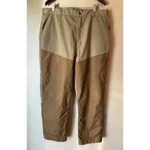 Cabelas Mens 40 Regular Tan Hunting Pants Dry-Plus Upland Field Wear